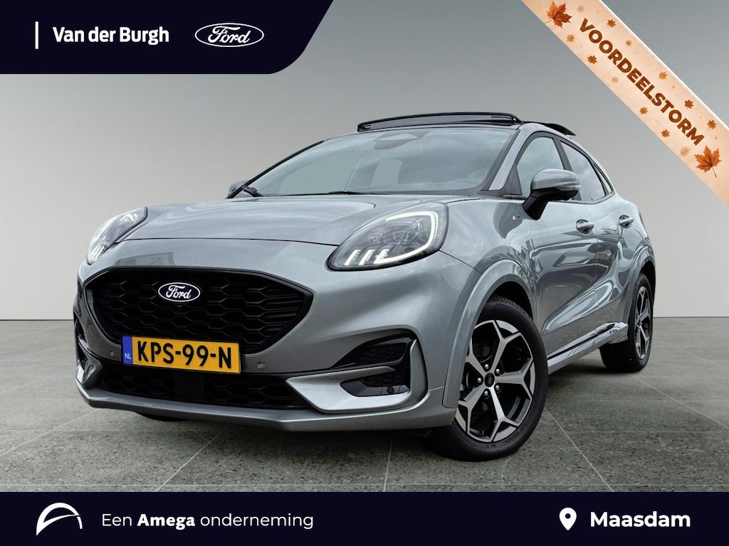 Ford Puma ST-Line 1.0 EcoBoost Hybrid 125pk automaat | Trekhaak | Panoramadak | Matrix LED koplampen | Driver Assistance Pack | Winter Pack