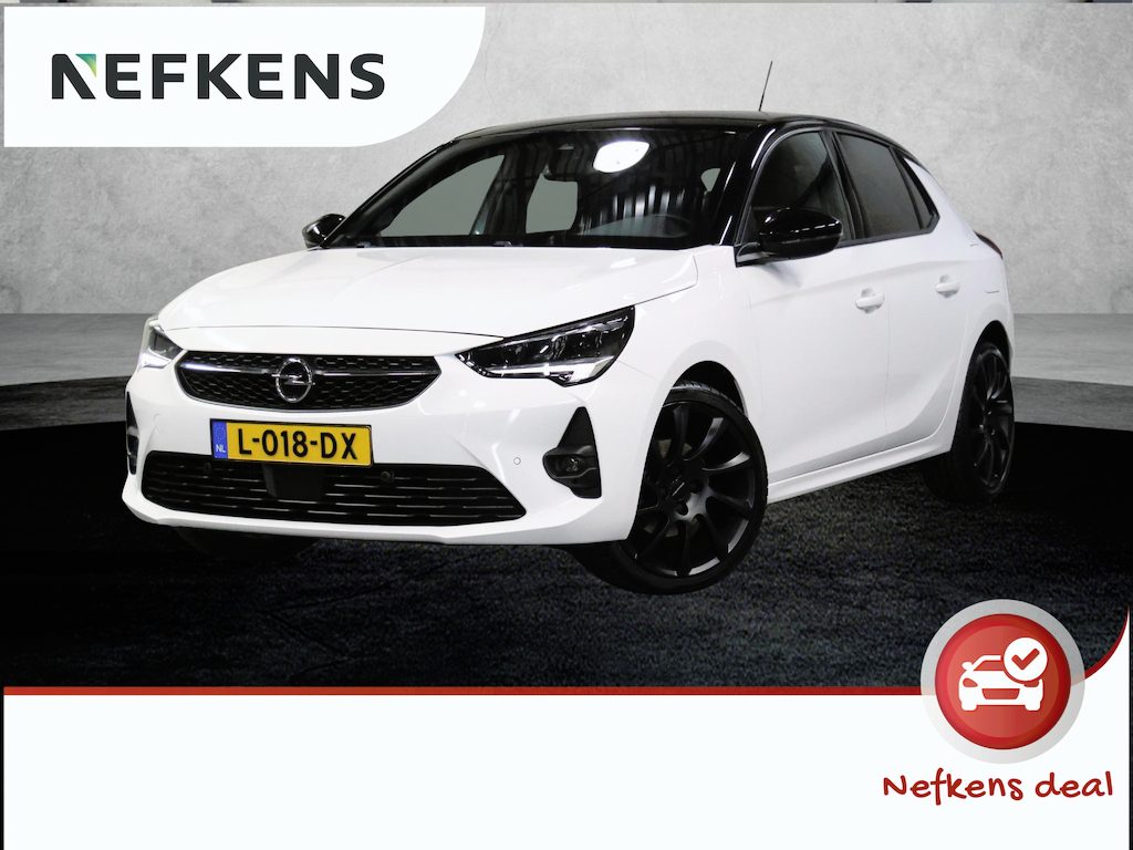 Opel Corsa 100pk GS Line | 1ste eigenaar | 18"LMV | Camera | Winterpakket | Climate Control | Cruise Control | LED lampen | AppleCarPlay/AndroidAuto | Parkeersensoren | Privacy Glass | Isofix | DAB Radio | Two-Tone |