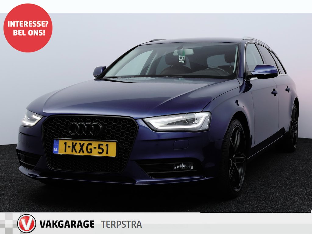 Audi A4 Avant 1.8 TFSI Business Edition/ Trekhaak!/ Xenon/ 19''LMV/ Clima/ Navi/ Cruise/ Bluetooth/ Multi.LEDER.Stuur/ Elek.pakket/ Isofix/ PDC Achter.