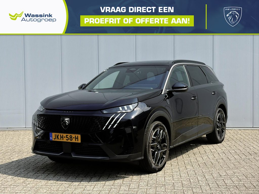 Peugeot 5008 1.2 Hybrid e-DSC6 GT | Stuurverwarming | Stoelverwarming | Camera | Carplay | Keyless | Navigatie | Elektrische achterklep |