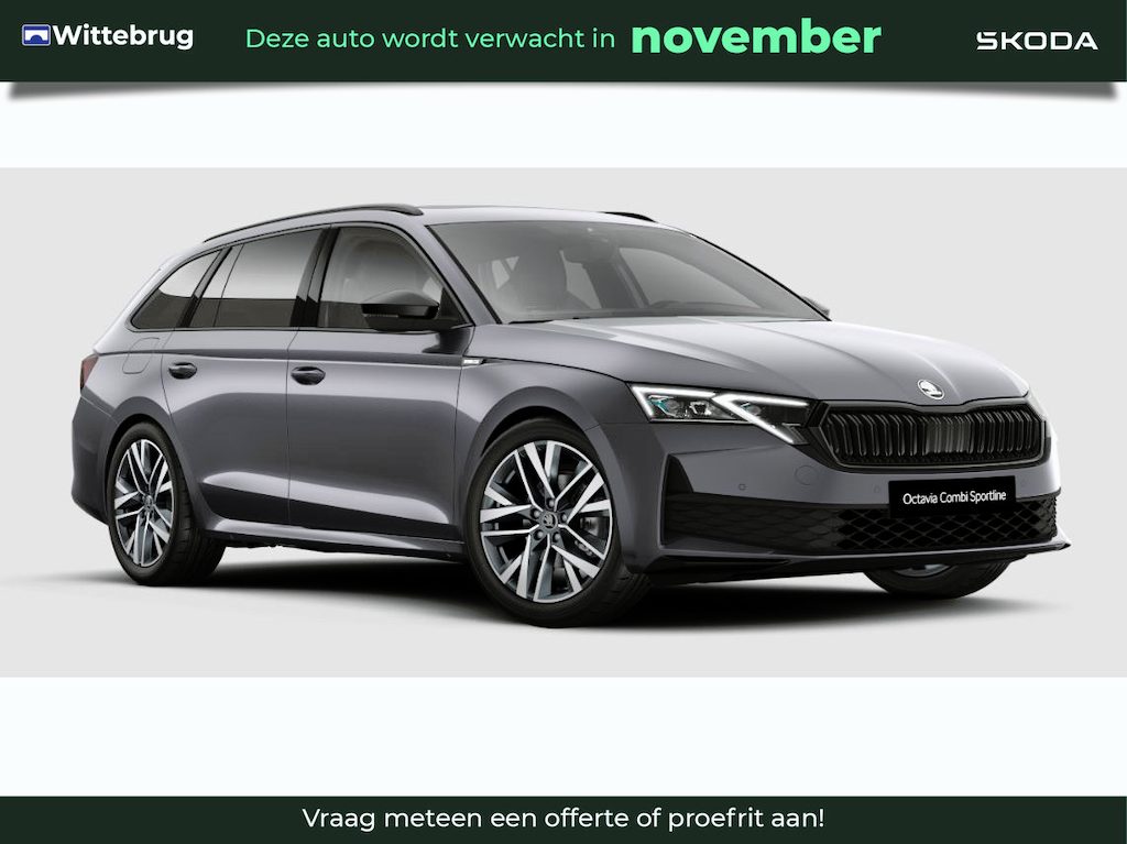 Skoda Octavia Combi 1.5 TSI MHEV Sportline Business Panoramadak / Trekhaak / Winterpakket / 18 inch
