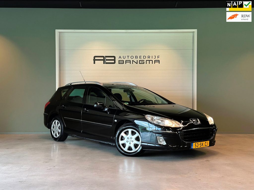 Peugeot 407 SW 1.8-16V XR PACK-uitv|CLIMA AIRCO|PANORAMADAK|CRUISE CONTROL|NIEUWE APK+ONDERHOUDSBEURT+AIRCOSERVICE BIJ AFLEVERING