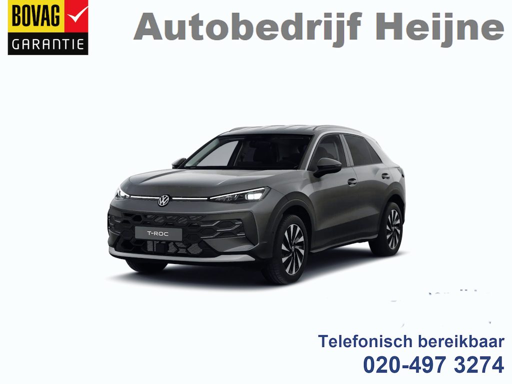 Volkswagen T-Roc 1.5 eTSI 150PK DSG STYLE ALCANTARA/IQ.LIGHT/TREKHAAK