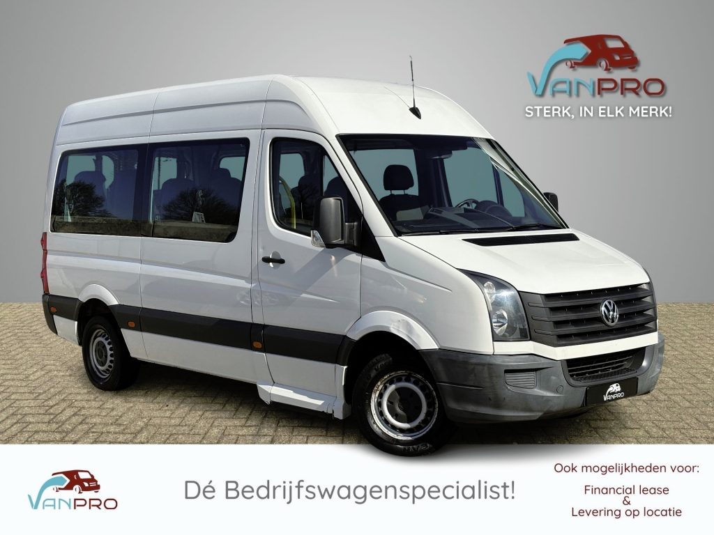 Volkswagen Crafter 2.0 TDi 9 persoons Rolstoelbus EURO 6 / Lift / Airco / Cruise / Luchtgeveerde stoel