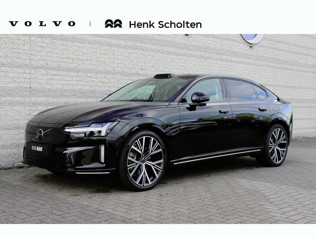Volvo ES90 Single Motor Ext. R. Ultra Launch Edition 92 kWh 800V | Actieve luchtvering met Four-C | HD Pixel LED koplampen | Elektrochromatisch Panoramadak | Extra getint glas | Bowers & Wilkins audio | Geventileerde stoelen voor + achter | Stoelverwarming voor + achter | Adaptieve cruise control | Stoelmassage | Blis