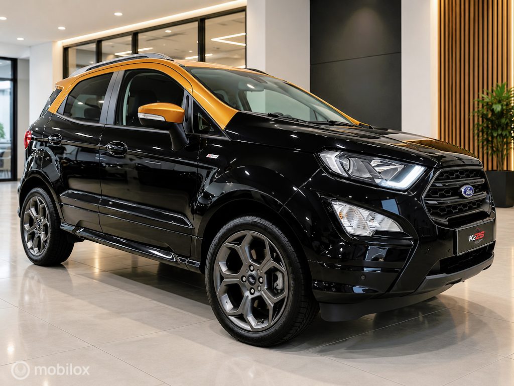 Ford EcoSport 1.0 EcoBoost ST-LINE NW DISTRIBUTIERIEM TREKHAAK LED CRUISE NAVI LEER CARPLAY CAMERA NW APK