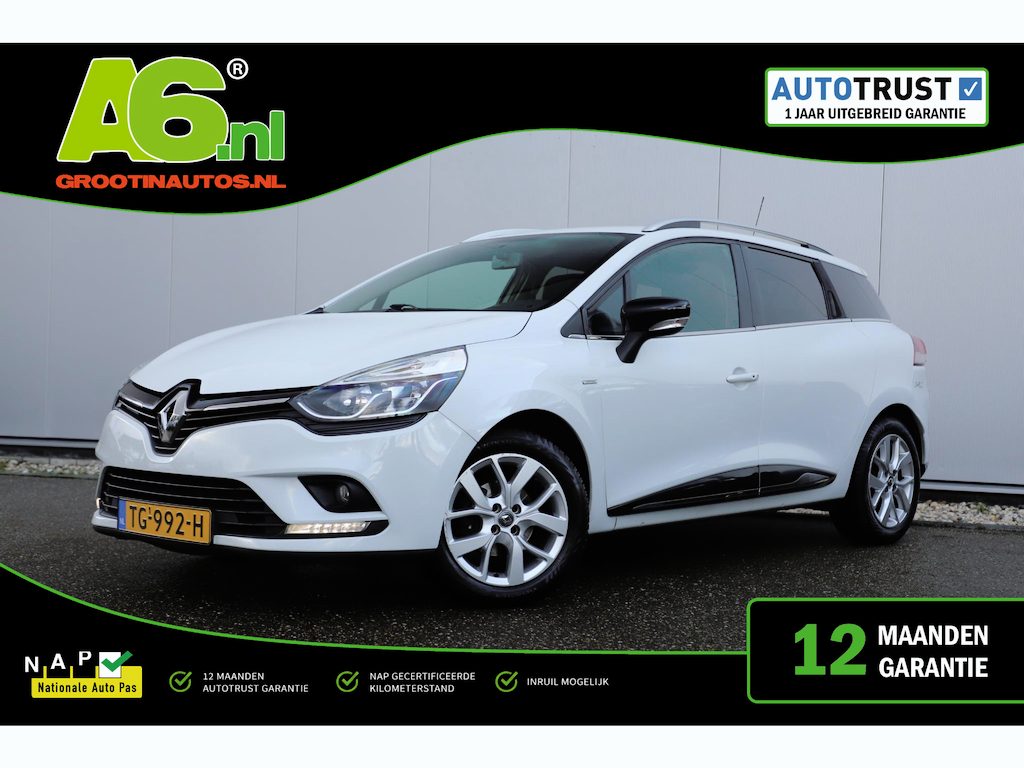 Renault Clio Estate 0.9 TCe Limited Navigatie Bluetooth Airco LMV Cruise Control Parkeersensor