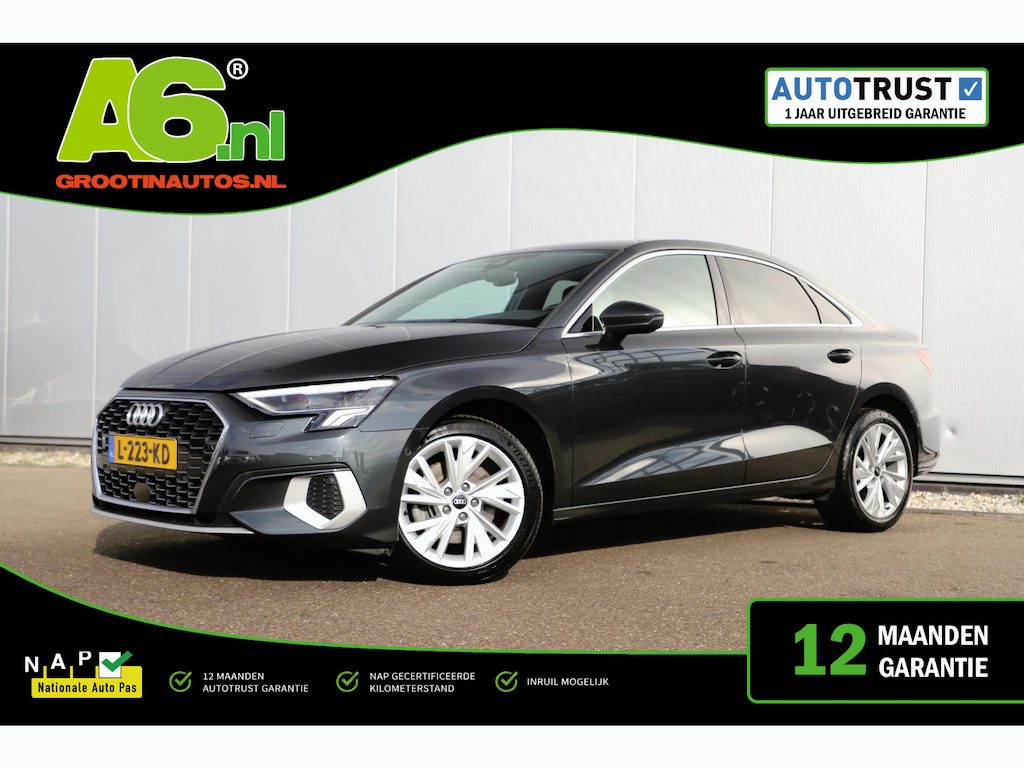 Audi A3 Limousine 30 TFSI Business edition Automaat Trekhaak Virtual Cockpit 17 inch LMV Navigatie Achteruitrijcamera Carplay Android Climate Adaptive Cruise