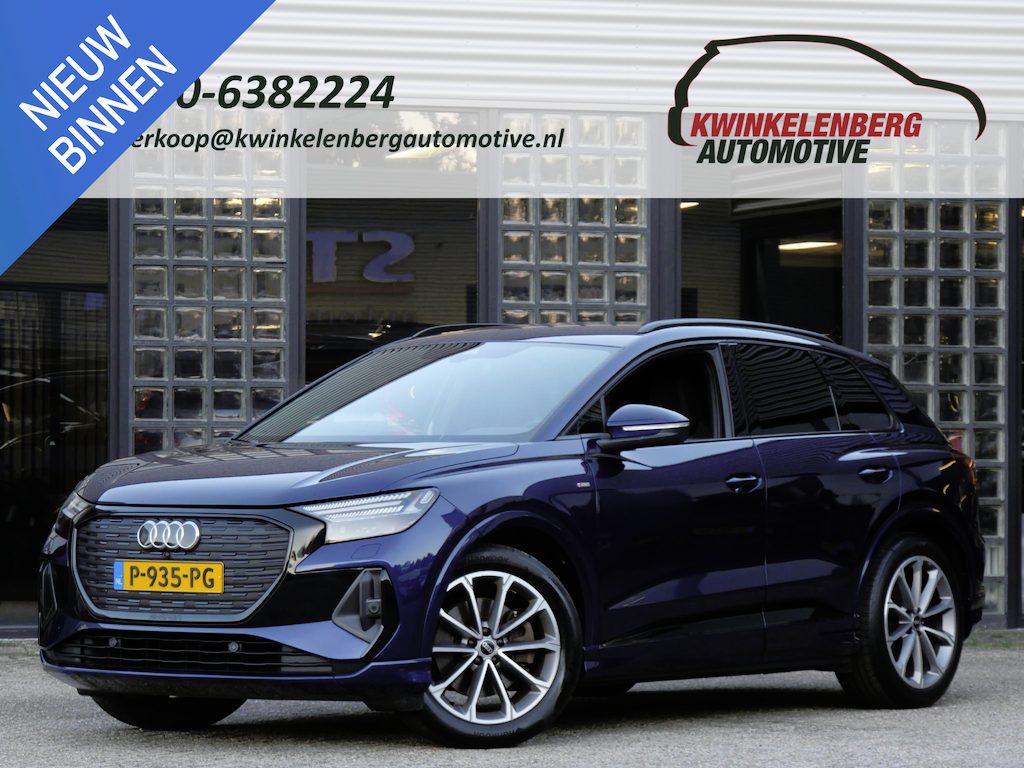 Audi Q4 e-tron 40 S-COMPETITION/ S-LINE/ LEER/ TREKHAAK/ ELEKT. STOEL/ SOH 94%
