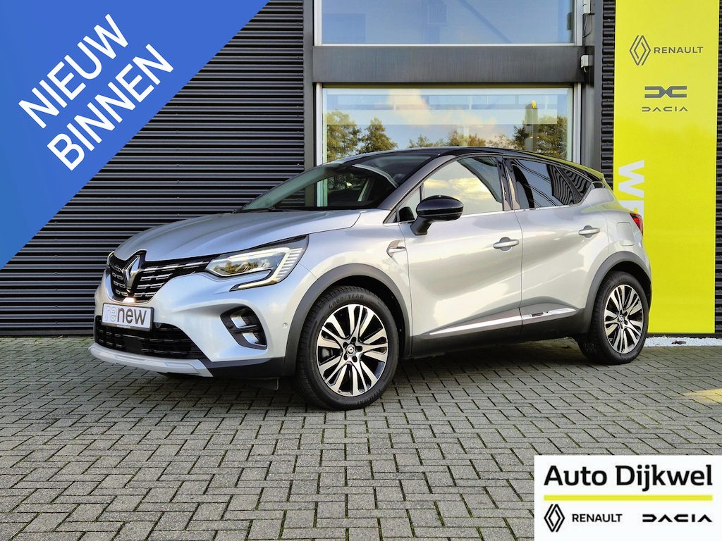 Renault Captur 1.6 E-Tech Plug-in Hybrid 160 Initiale Paris TOP model!, o.a. Leer, Bose® audio, Pano dak, 360° Camera, Stoelverwarming, Navigatie, Apple/Android Auto