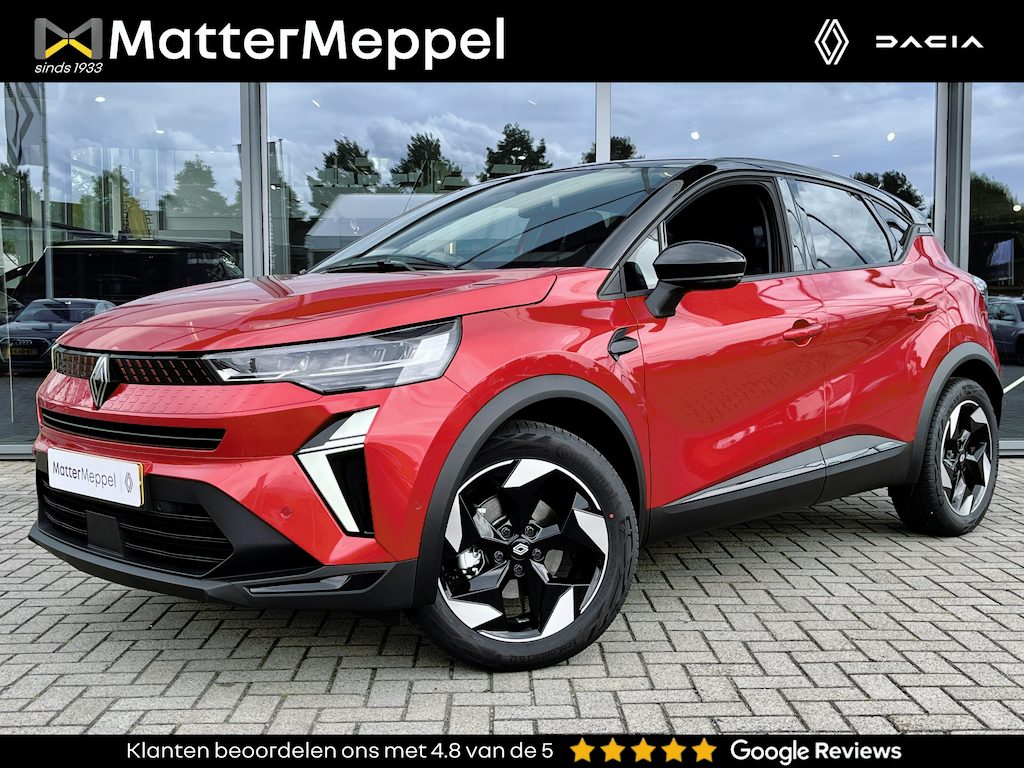 Renault Captur 1.8 E-Tech Full Hybrid 160 Techno | Pack Winter | Navigatie | (ACC) Adaptive Cruise Control | Achteruitrijcamera | | Stoel+Stuurverwarming | Climate Control | 1000KG Trekgewicht | Parkeersensoren | Apple CarPlay/Android Auto