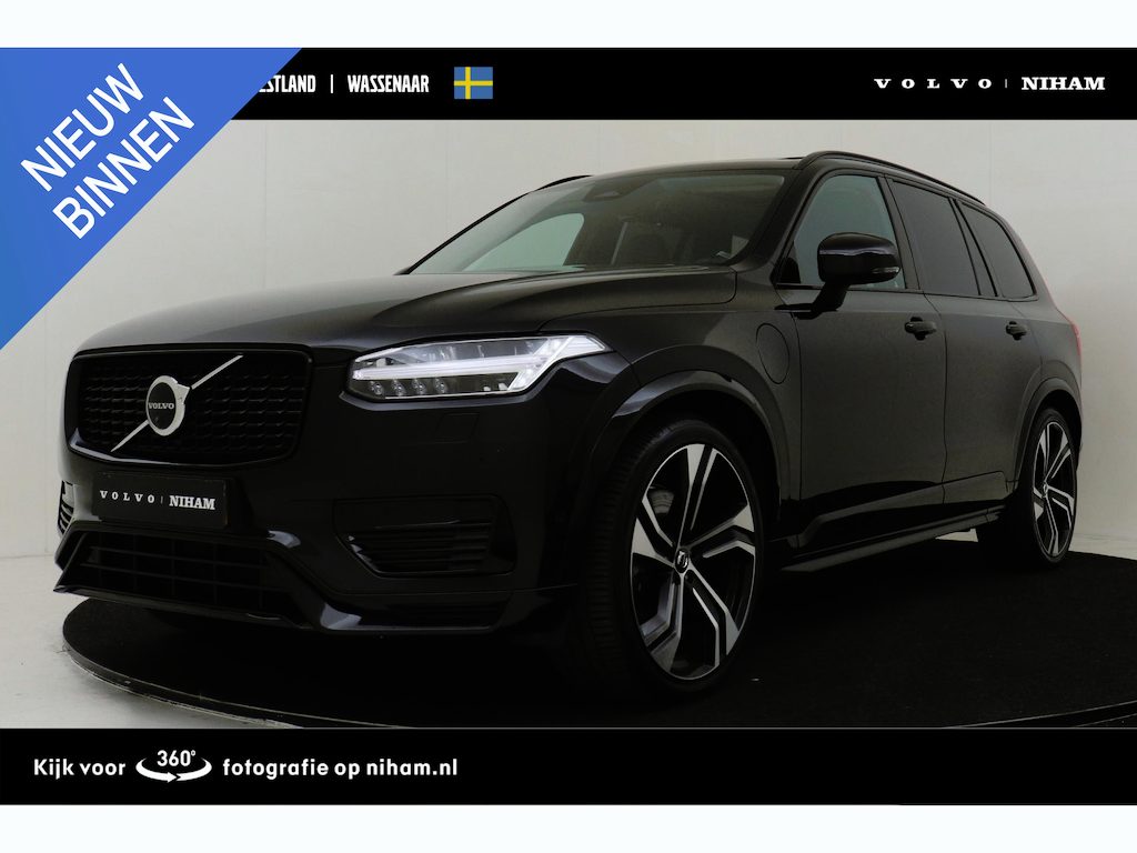 Volvo XC90 T8 PLUG-IN HYBRID AWD ULTIMATE DARK *LONG RANGE, FULL OPTIONS!* -PANO.DAK|BOWERS&WILKINS|LUCHTVERING|GEVENT.LEDER+MASSAGE|360°CAM|HEAD-UP DISP.|TREKHAAK|22"|GOOGLE|SoH:98%