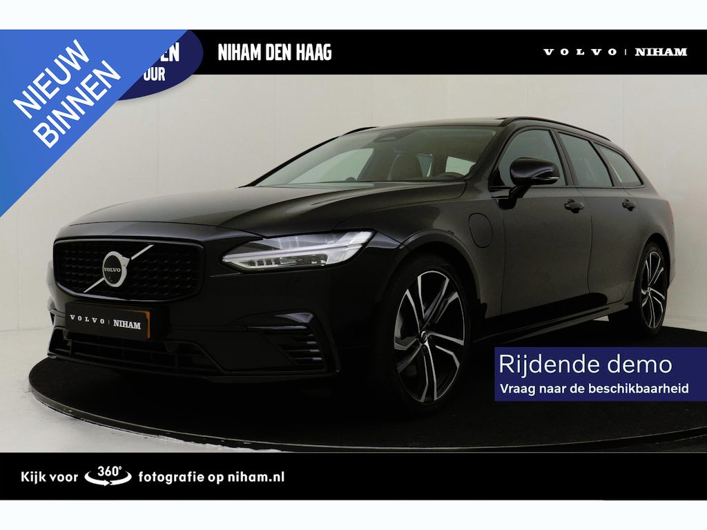 Volvo V90 T8 PLUG-IN HYBRID AWD ULTRA EXECUTIVE EDITION -PANO.DAK|BOWERS&WILKINS|LUCHTVERING|HEAD-UP DISP.|360°CAM|GEVENT.LEDER+MASSAGE|TREKHAAK|20"ALL.SEASON|SoH:100%