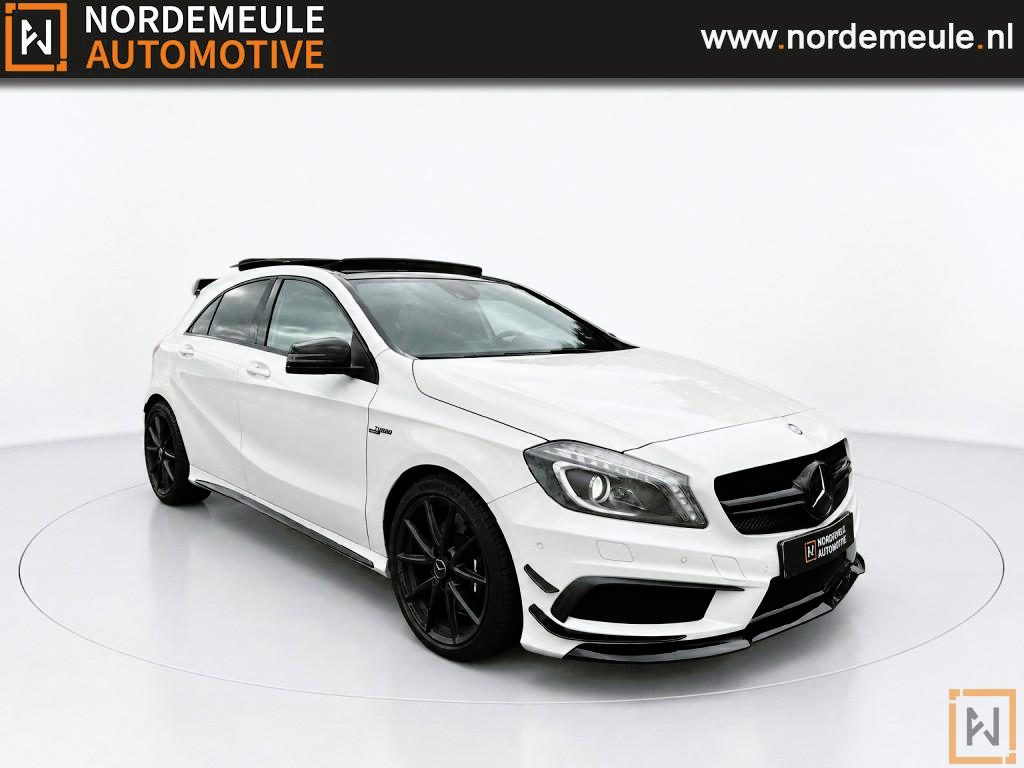 Mercedes-Benz A-klasse AMG 45 4MATIC, Aero Pakket, Recaro Kuipstoelen, Pano
