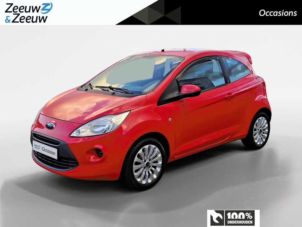 Ford Ka 1.2 Cool & Sound start/stop op poetslijst --> | Lichtmetalen velgen | Spoiler | Airco