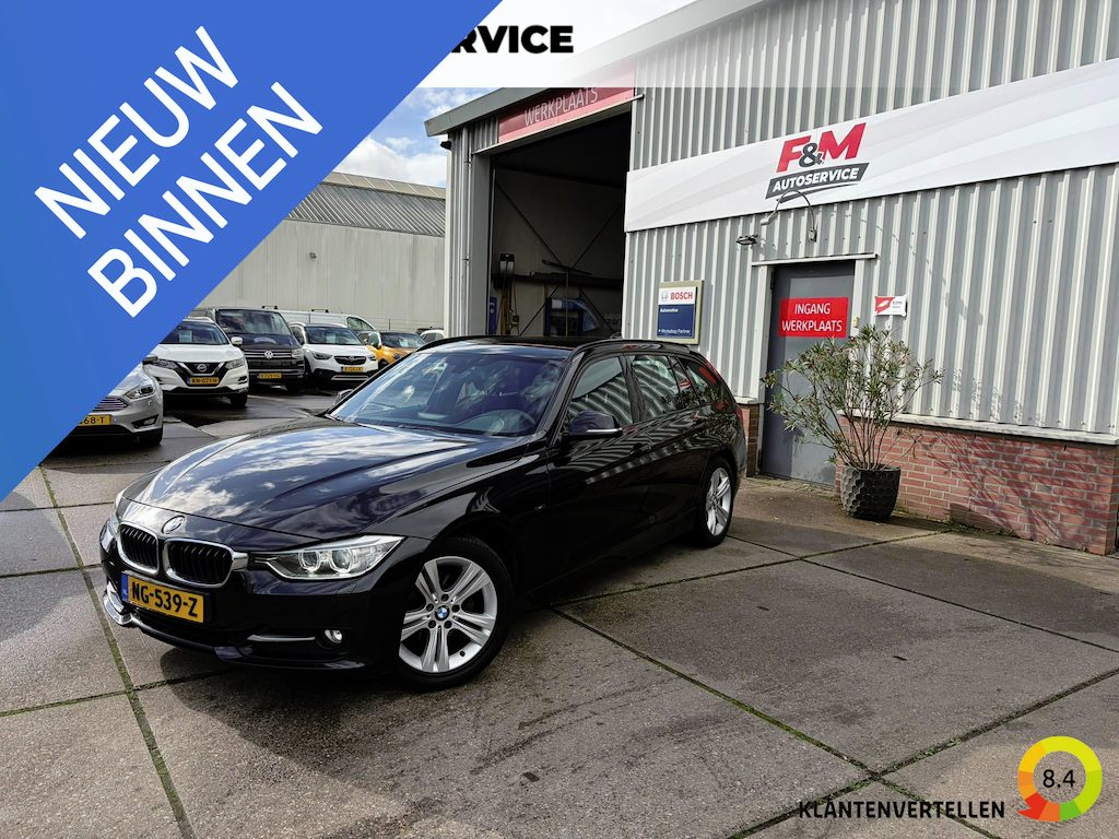 BMW 3-Serie Touring 316i High Executive Automaat, Clima, cruise, pdc, stoelverwarming