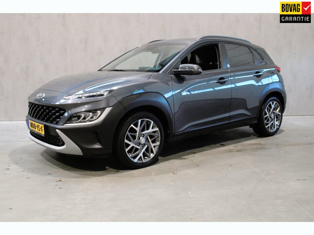 Hyundai Kona 1.6 GDI HEV Camera/Navi/Carplay/18inch Trekhaak Prijs is rijklaar incl bovag garantie