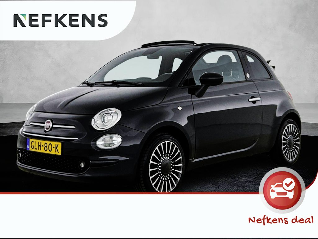 Fiat 500 1.0 70pk Hybrid Launch Edition | Soft-Top | Navigatie | Climate Control | Cruise Control | 16"LMV | Parkeersensoren |