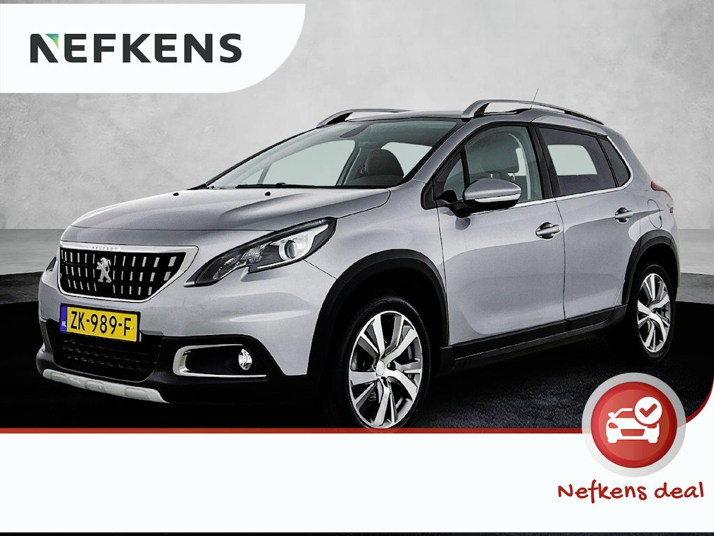 Peugeot 2008 1.2 130pk Blue Lease Allure | Trekhaak | Glazendak | Navigatie | Climate Control | Cruise Control | Camera | 17"LMV |