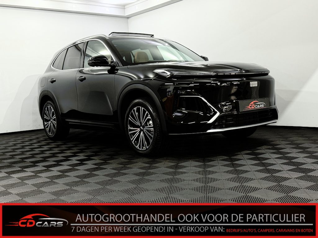 Geely Starray EM-i 1.5 Max+ Launch edition Brown Leder, Panoramadak, Flyme sound, Head-up display, 360 Camera, Elektrische achterklep, Navi, Stoelverwarming, 8 jaar garantie