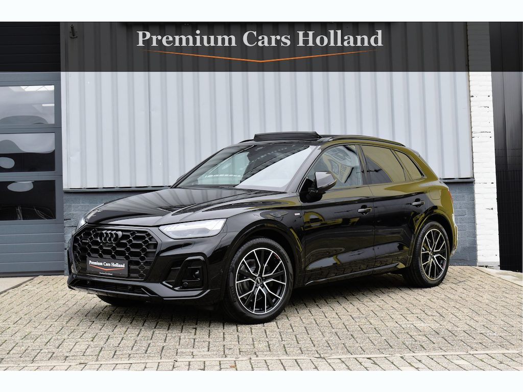 Audi Q5 55 TFSI e S-Line 367 Pk Pano Rs-Stoelen Luchtvering Sfeer Keyless Trekhaak 20 Inch