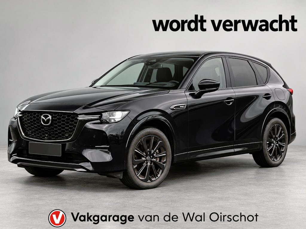 Mazda CX-60 2.5 e-SkyActiv PHEV Homura | 360°-camera | BOSE | Stoelventilatie | Stuur-/Stoelverwarming V+A | ACC | Memory | Apple-/Android Carplay | Elektrische achterklep