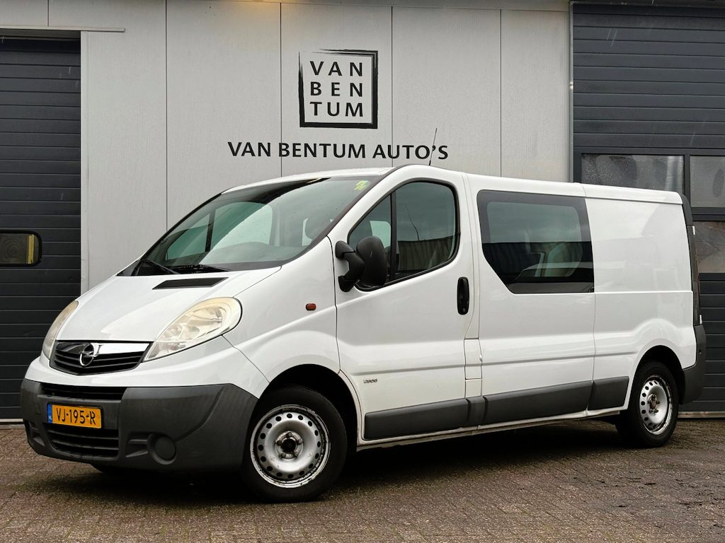 Opel Vivaro 2.0CDTI 114pk L2H1 DC 6-pers. MEENEEMPRIJS!