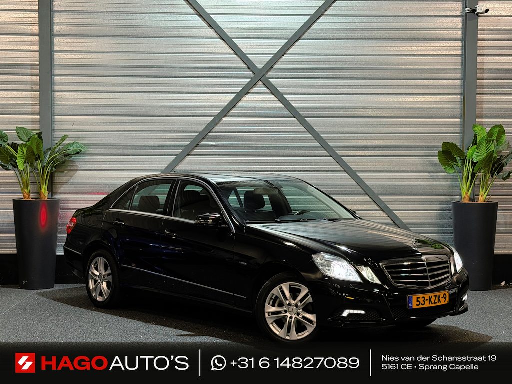 Mercedes-Benz E-klasse 200 CGI Avantgarde AUT/184-PK!/XENON/NAVI/CRUISE/PDC/TREKHAAK/HALF-LEDER/CLIMATE/MULTIMEDIA
