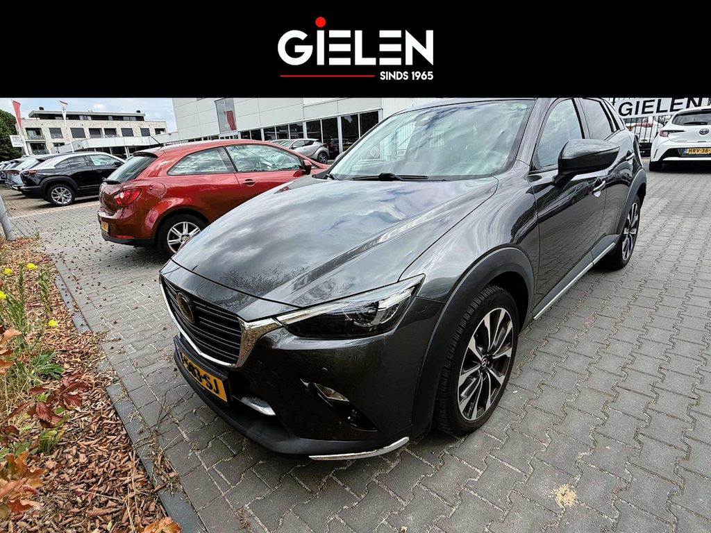 Mazda CX-3 2.0 SkyActiv-G 120 SkyLease GT | Dodehoekherkenning, 18 inch, Stoel + Stuurverwarming, Parkeersensoren, Keyless