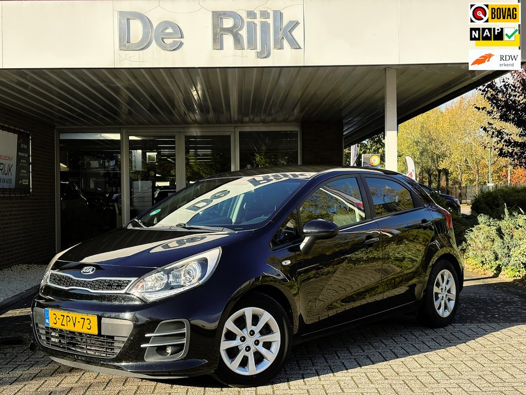 Kia Rio 1.2 CVVT DynamicLine | Airco, El. Ramen/Spiegels, Afn. Trekhaak, Radio CD Speler | NAP | Goed onderhouden |
