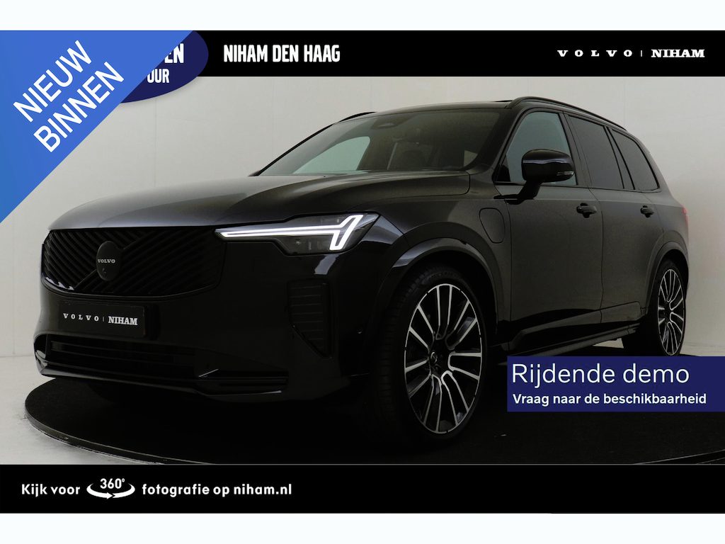 Volvo XC90 T8 PLUG-IN HYBRID AWD ULTRA BLACK ED. EXECUTIVE ED *FULL OPTIONS!* -PANO.DAK|BOWERS&WILKINS|LUCHTVERING|360°CAM|HEAD-UP DISP.|GEVENT.LEDER+MASSAGE|PRIVACY.GLAS|22"|SoH:100%