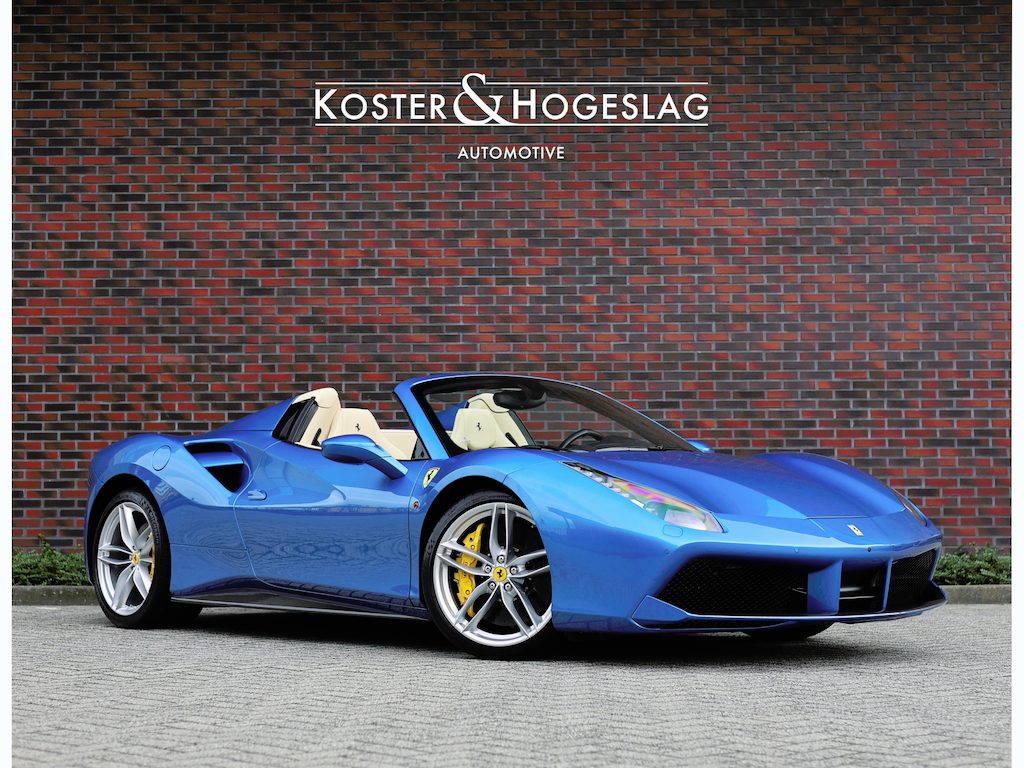 Ferrari 488 3.9 Spider HELE | Blu Corsa - Lift - JBL