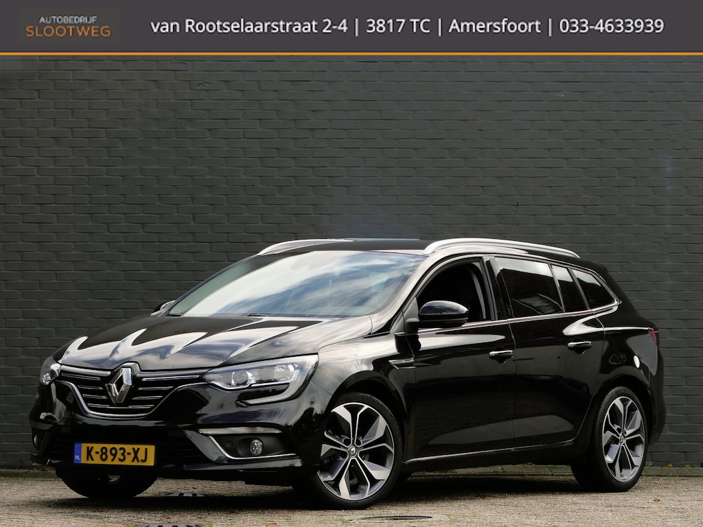 Renault Megane Estate 1.3TCe 160PK Bose | Groot scherm | Carplay | Trekhaak | Stoelverw.