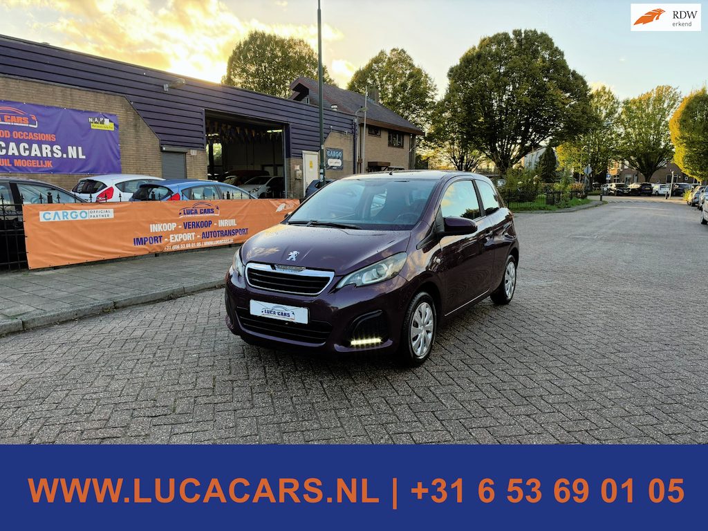 Peugeot 108 1.0 VTi Active Airco Cruise 2X SLEUTEL + BOEKJES!