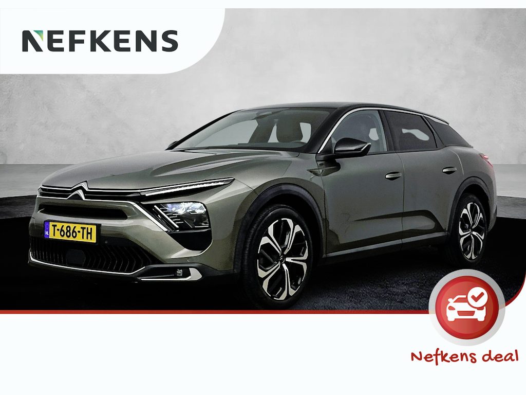 Citroën C5 X 130pk Business Plus | 1ste eigenaar | LEER | Electrische stoelen | Camera | Verwarmde voorruit | Stoel/stuurverwarming | AUTOMAAT