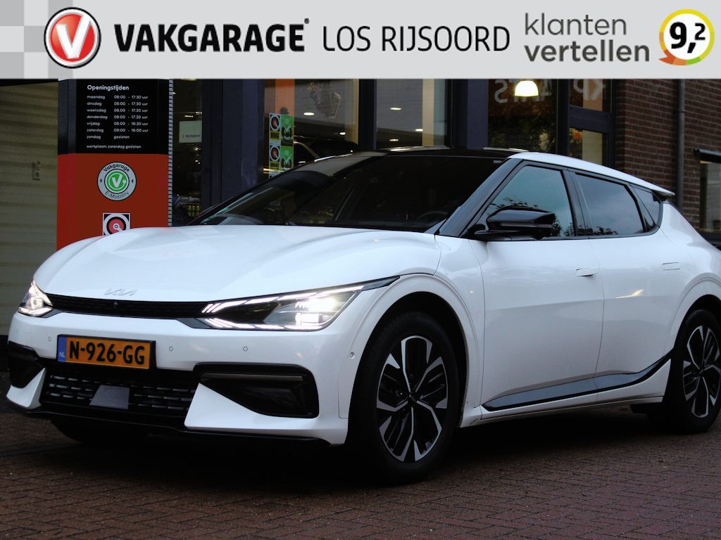 Kia EV6 *GT-Line* 77.4 kWh | SOH 100% | Carplay | Schuifdak | Stoel verwarming & Verkoeling | 360 Camera | Adaptive Cruise & Climate Control |