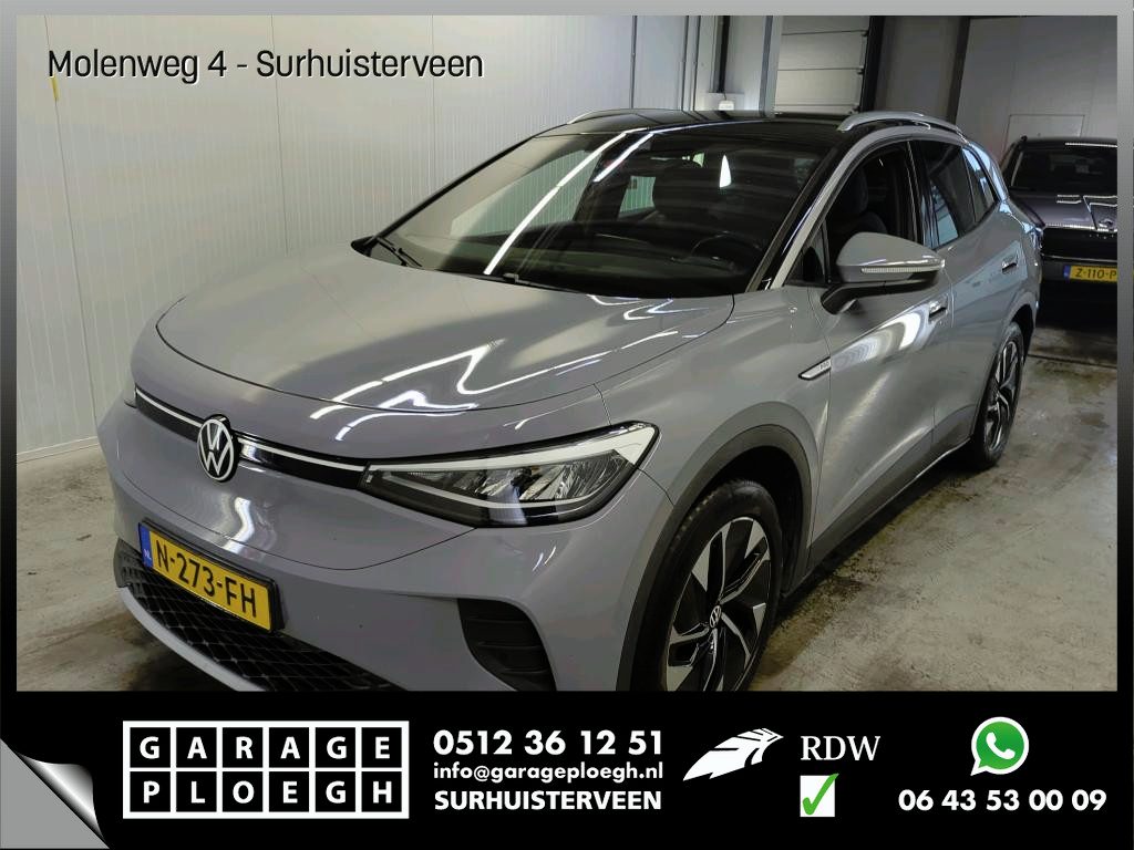 Volkswagen ID.4 Life 77 kWh Soh 90% Warmtepomp Trekhaak Stuur/Stoelverw