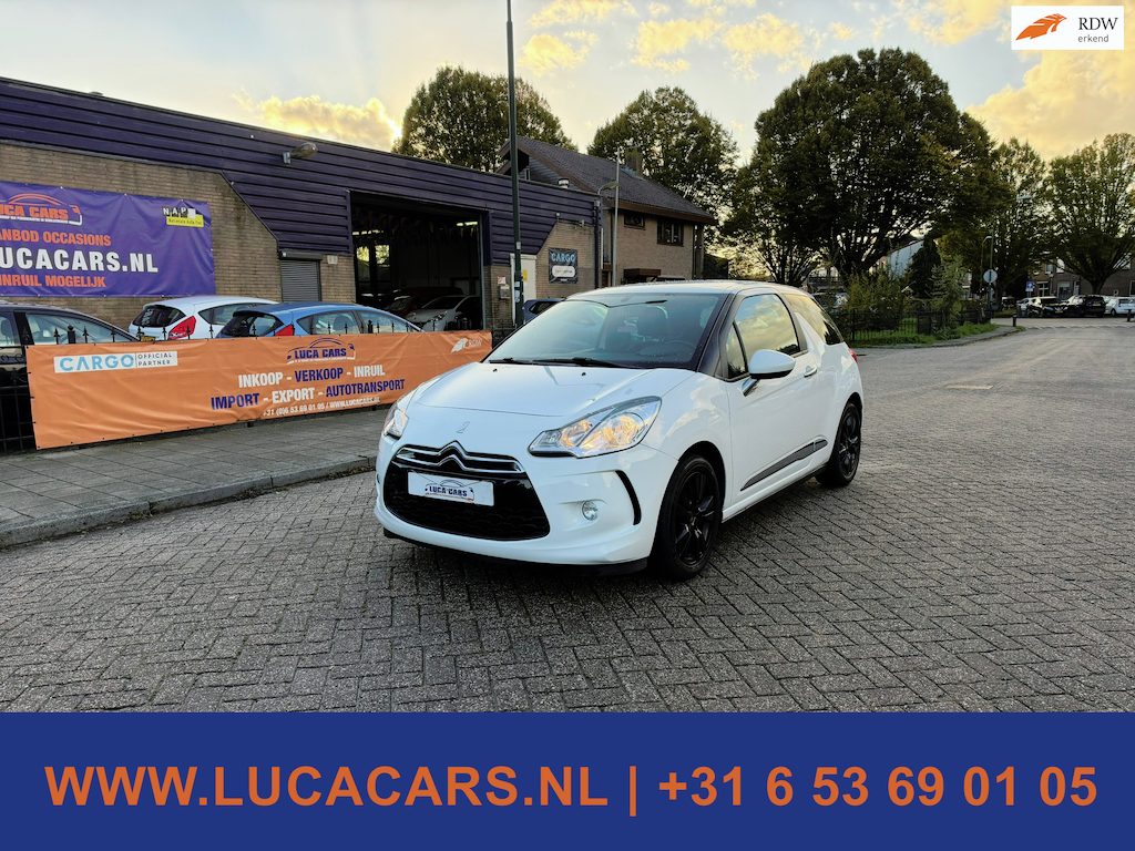 Citroën DS3 1.2 VTi Chic Airco GOED ONDERHOUDEN 2X SLEUTEL + BOEKJES!
