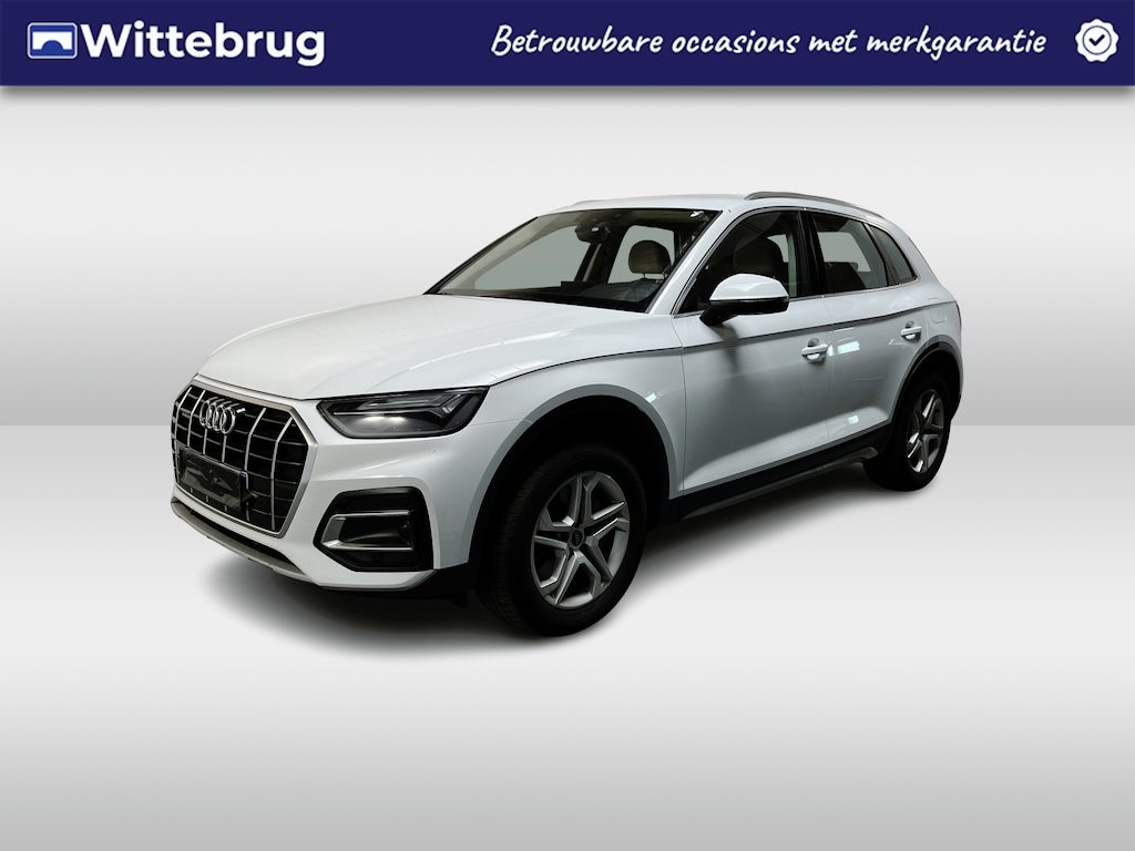 Audi Q5 50 TFSI e Advanced edition / AUTOMAAT/ LEER/ ELEKTR. TREKHAAK/ DRIVE SELECT/ NAVI/ CAMERA/ ADAPT-CRUISE/ ELEKTR. ACHTERKLEP/ VIRTUAL COCKPIT