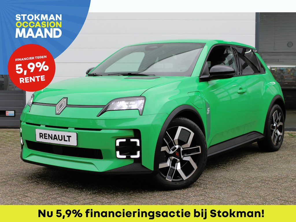 Renault R5 Techno 40 kWh 120 PK | Camera achter | LM Velgen | Multi sense | Draadloos telefoon laden | Google |