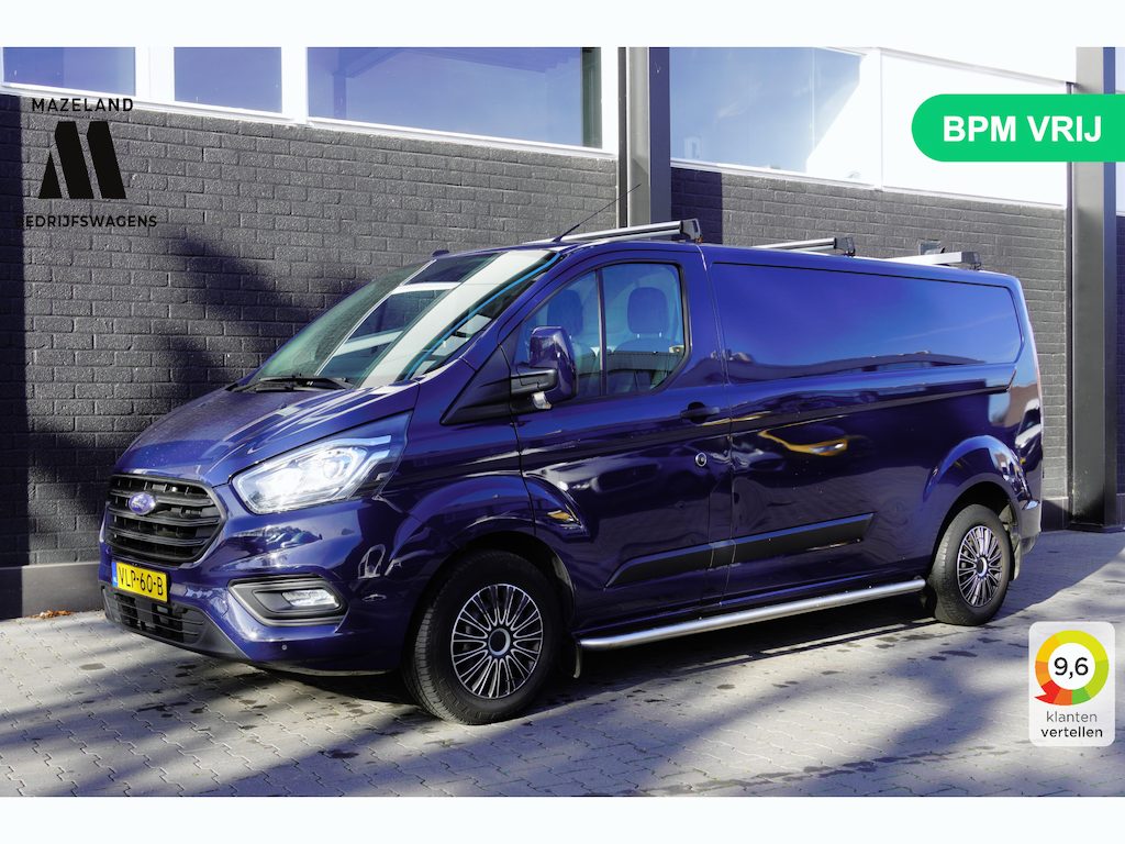 Ford Transit Custom 2.0 TDCI 130PK Automaat L2 EURO 6 - Airco - Navi - Cruise - €16.900,- Excl.