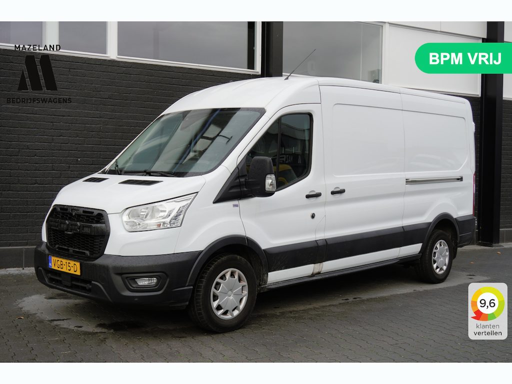 Ford Transit 2.0 TDCI 130PK L3H2 MHEV EURO 6 - Airco - Navi - Cruise - €14.950,- Excl.