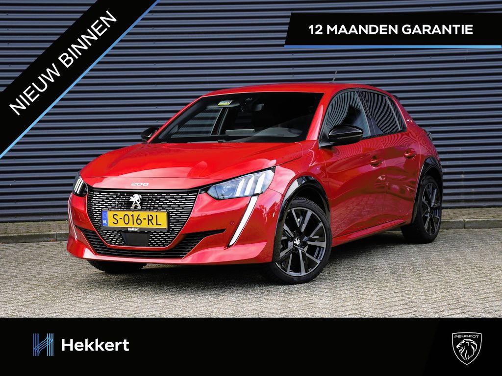 Peugeot 208 GT 1.2 PureTech 100pk Automaat CAMERA | 17''LM | CRUISE.C | KEYLESS | DAB | APPLE-CARPLAY