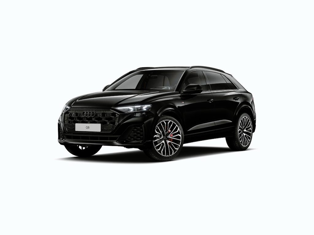 Audi Q8 60 TFSI e quattro Pro Line S Competition | Luchtvering | Trekhaak | Leder | Achterasbesturing | Memory | 360 Camera | Matrix Laser | Nachtzichtassistent