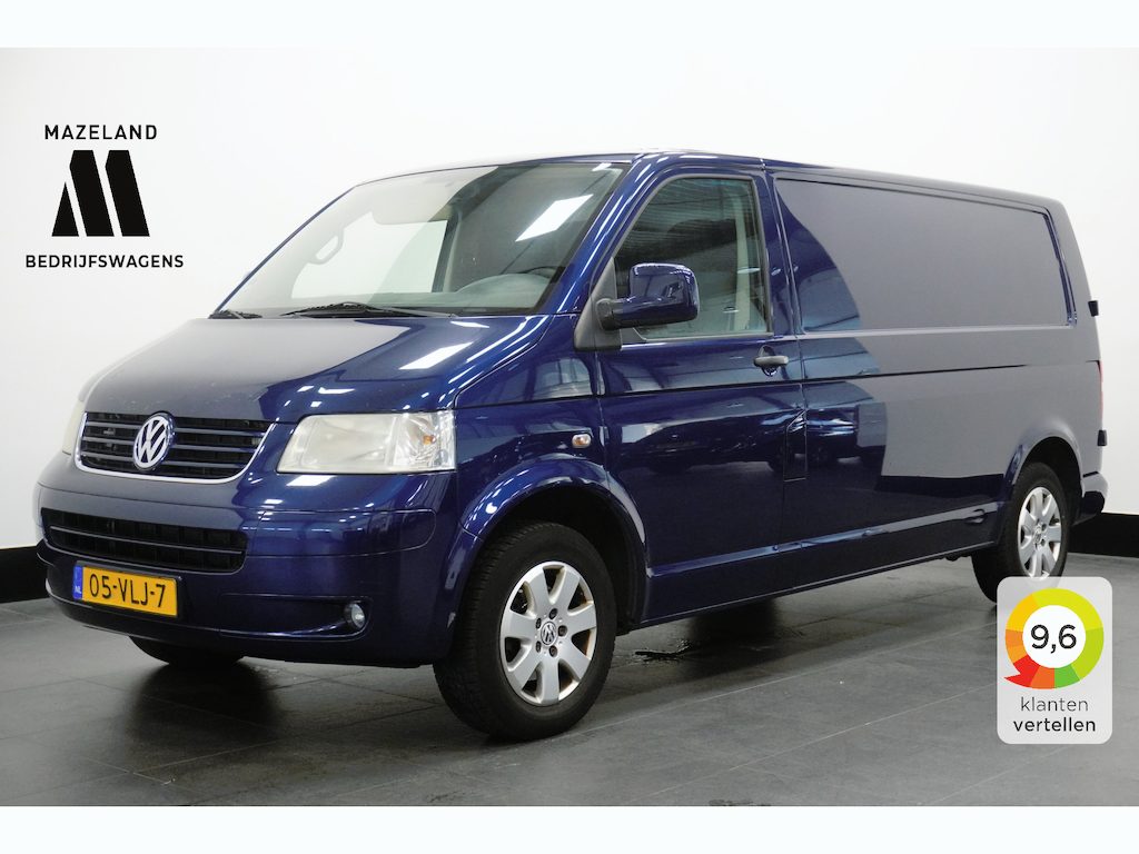 Volkswagen Transporter 2.5 TDI 130PK L2 Automaat - Airco - Cruise - Trekhaak - €4.900,- Ex. BTW