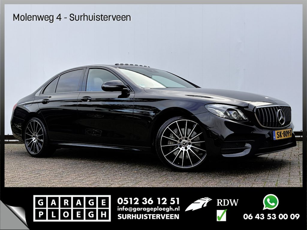 Mercedes-Benz E-klasse 350 d Prestige AMG 6-Cil Pano Burmester 360° Carplay Stoelverw VOL!
