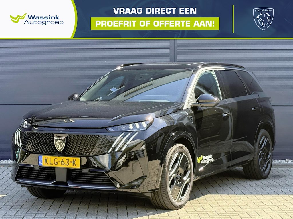 Peugeot e-5008 GT Exclusive Long Range 97 kWh 7p | Navigatie | Schuifdak | 360 camera | Leder | 7-zits | Tot 668 km actieradius | Full Options!