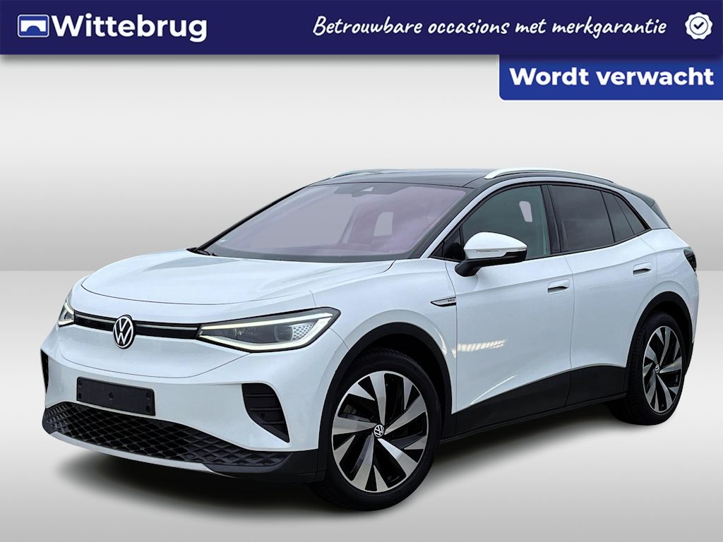 Volkswagen ID.4 Pro 77 kWh 204pk / Panoramadak / LED Matrix / 360 Camera / Elek Achterklep / Navigatie / App-Connect / Stuur & Stoelverwarming / 20" LMV
