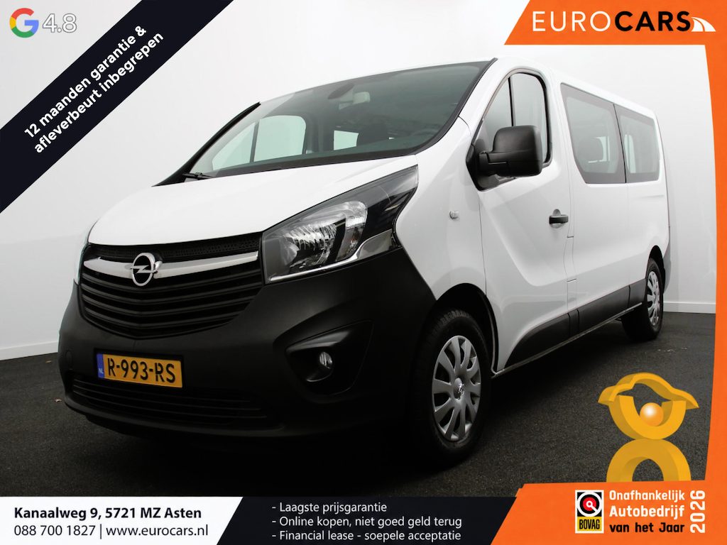 Opel Vivaro Combi 1.6 CDTI L2H1 8-Persoons PERSONENBUS Incl. BTW/Bpm Airco Bluetooth Lang 8-persoons