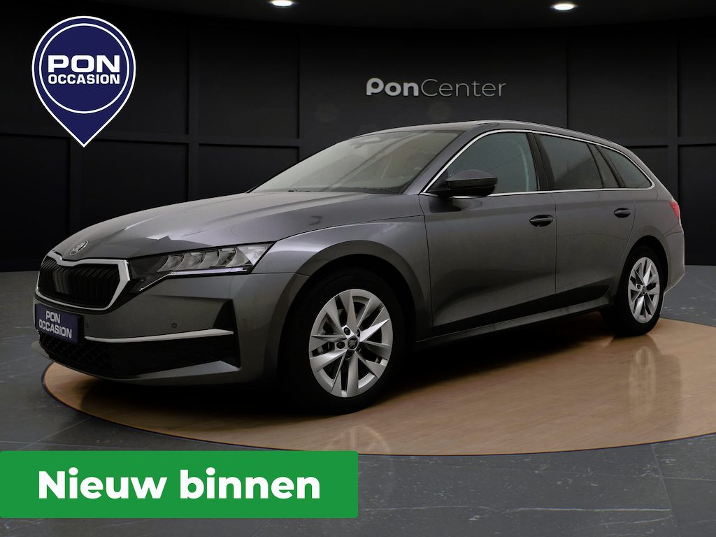 Skoda Octavia Combi 1.5 TSI MHEV Business Edition | Trekhaak | Camera | Side Assist | ACC | Elek. Achterklep | Stuur-/Stoelverwarming V+A | 17'' |